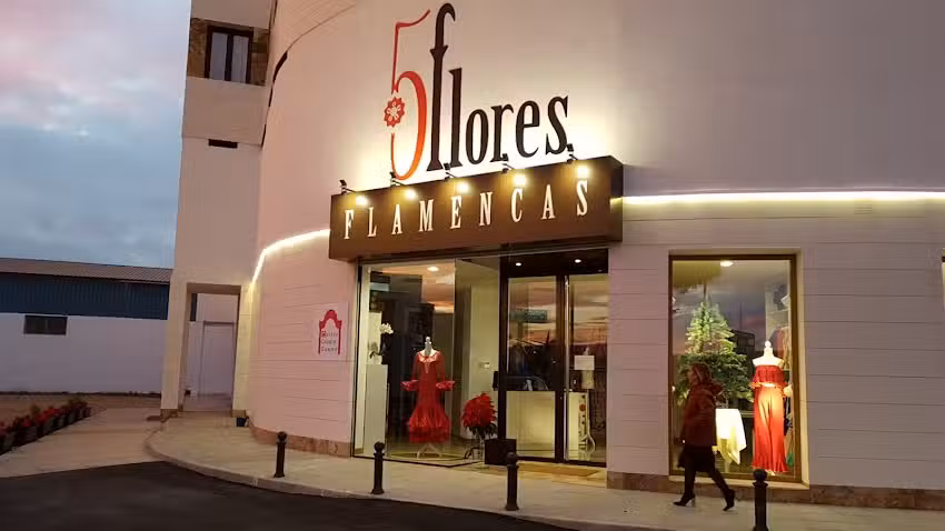 5 Flores Ceremonia Y Moda Flamenca