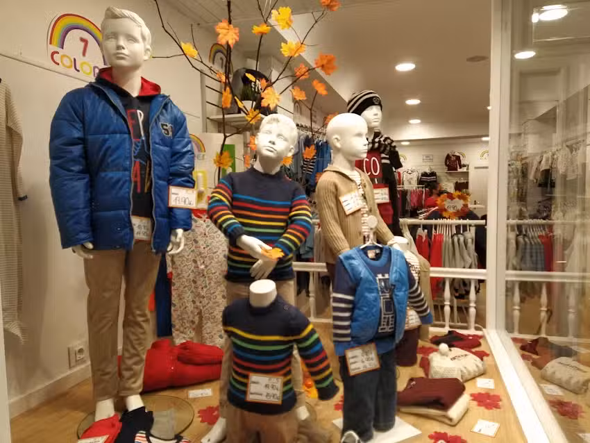 7 COLORES MODA INFANTIL