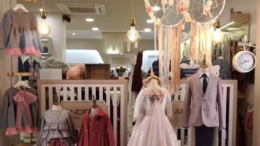 Andrea D&eacute;nia moda infantil