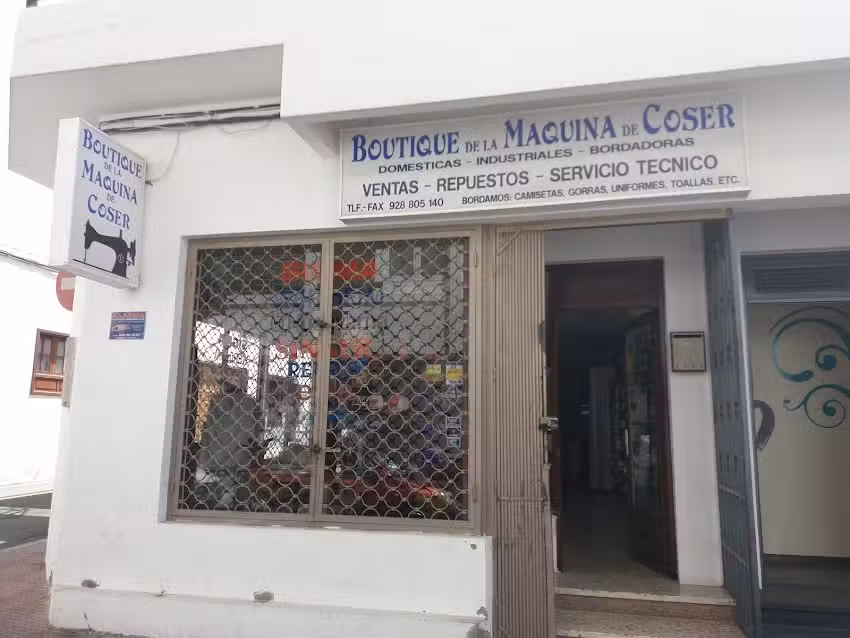 boutique de la maquina de coser
