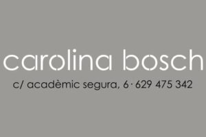 Carolina Bosch – Moda i complements