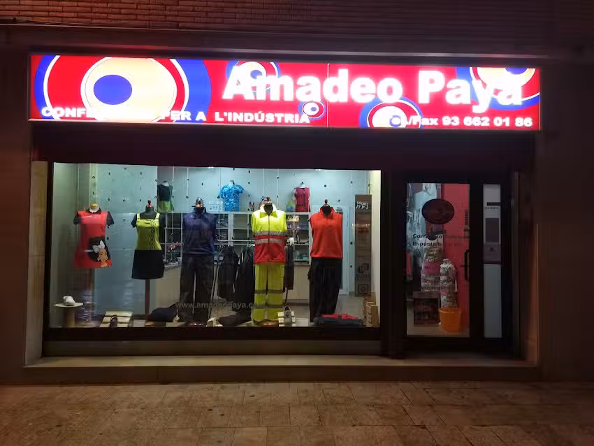Confeccions Amadeo Pay&agrave;