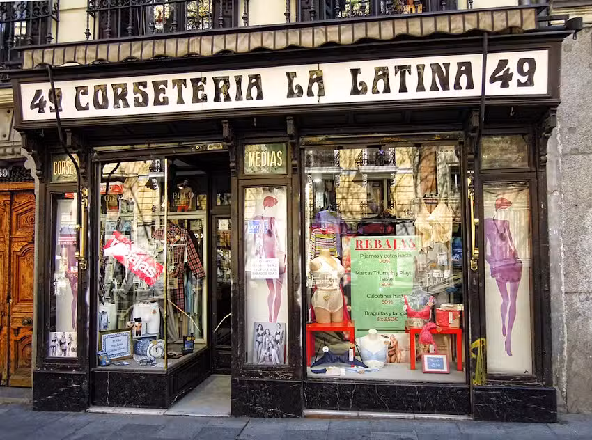 Corseter&iacute;a La Latina