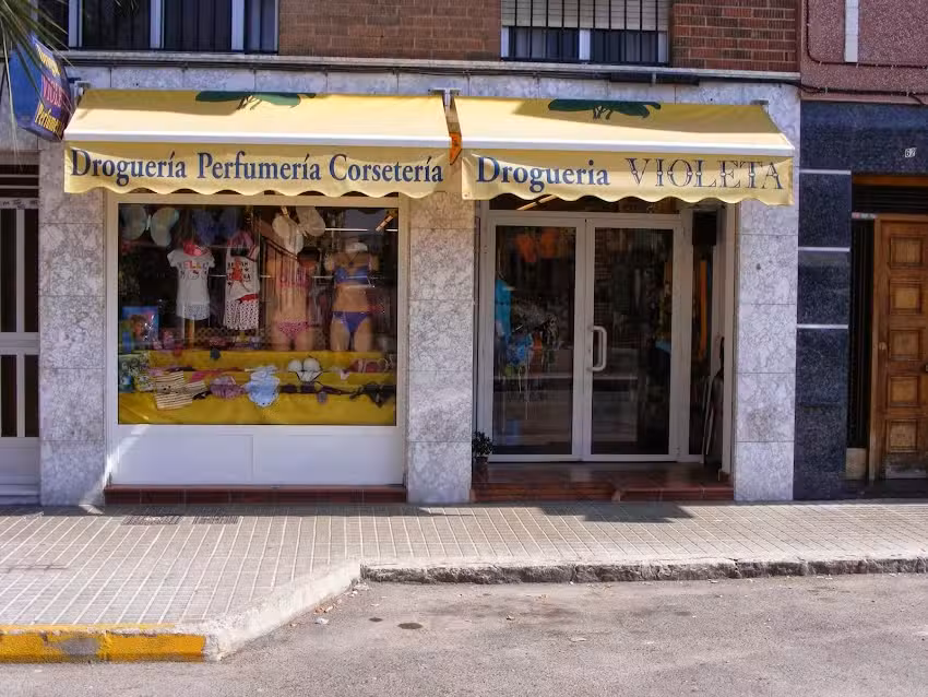 Droguer&iacute;a Perfumer&iacute;a Corseter&iacute;a Violeta
