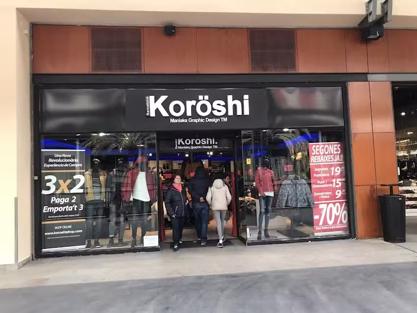 KOR&Ouml;SHI WESTFIELD LA MAQUINISTA
