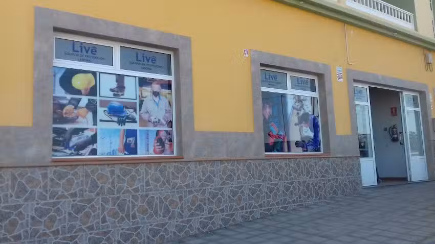 Live Equipos de Protecci&oacute;n Laboral.