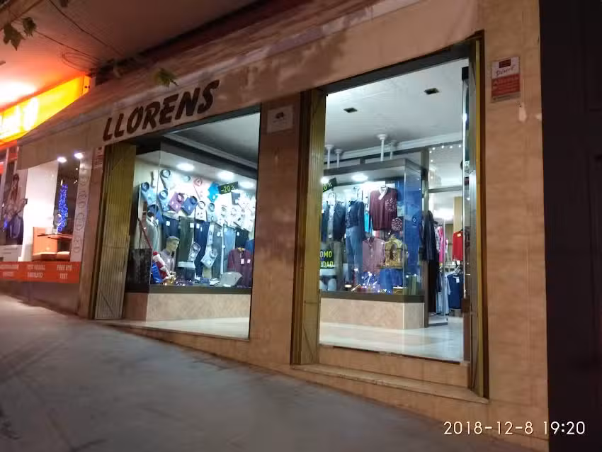 Llorens | Tienda Ropa de Hombre