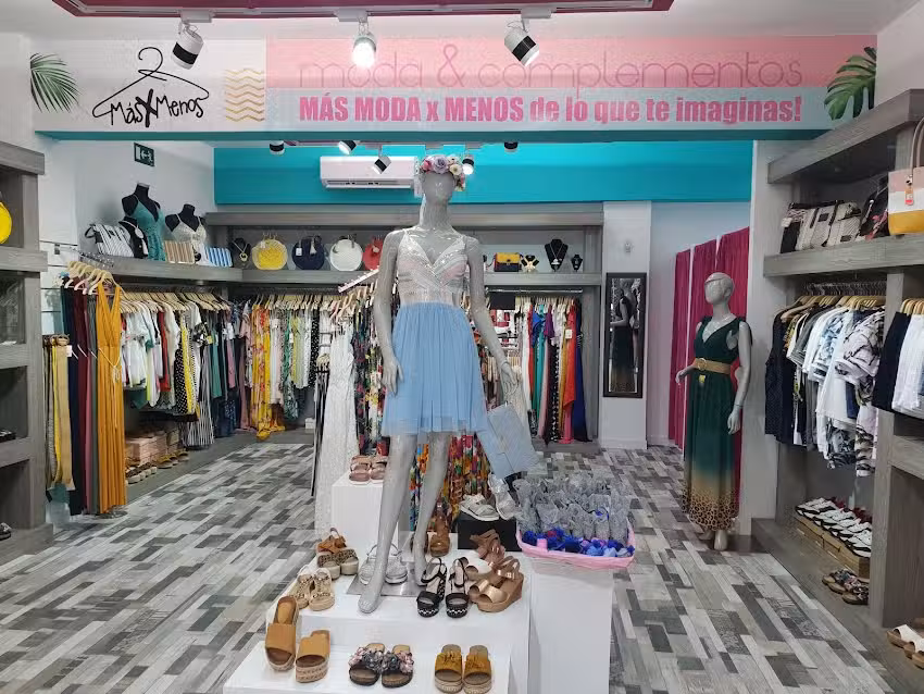 Moda y Complementos M&aacute;s x Menos