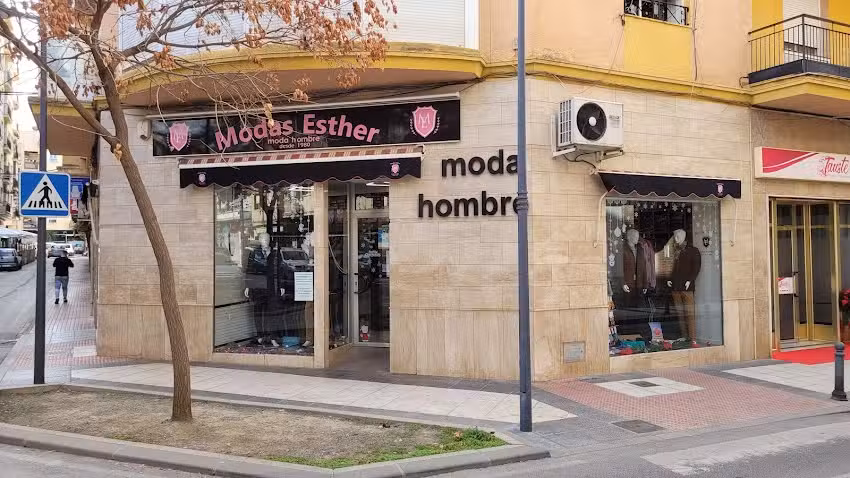 Modas Esther, moda hombre.