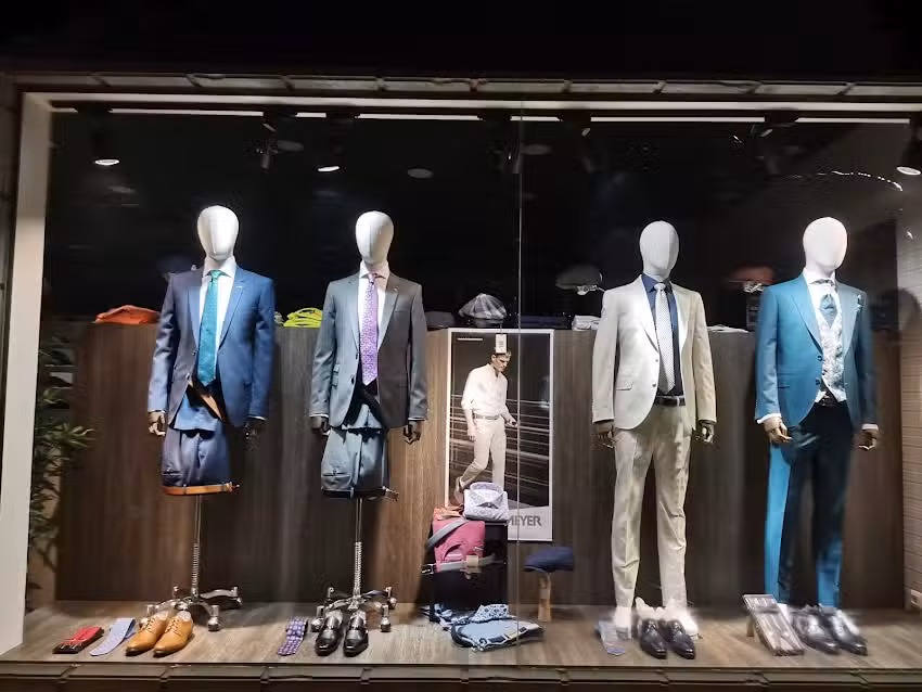 Spinach ceremonia y sastrer&iacute;a, Trajes de novio