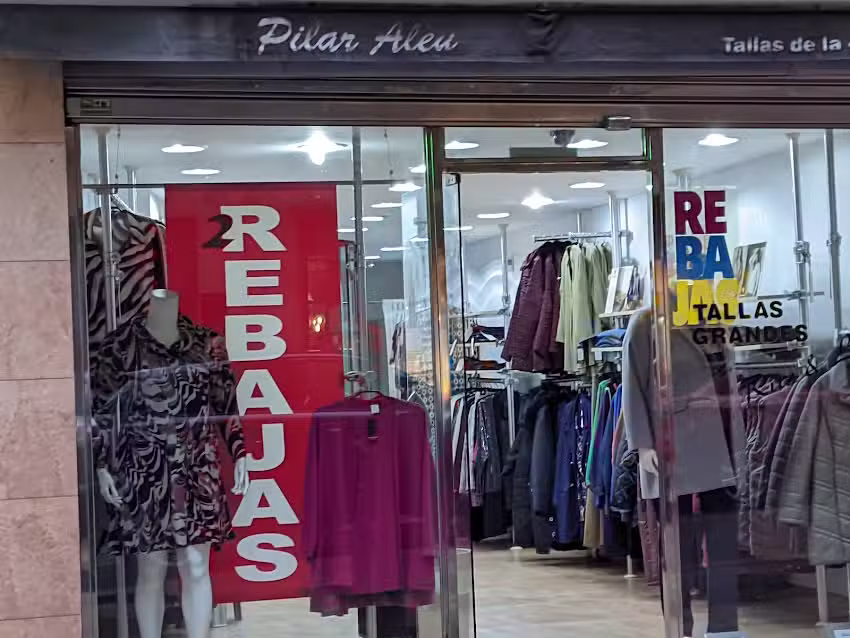 Tallas Especiales Pilar Aleu