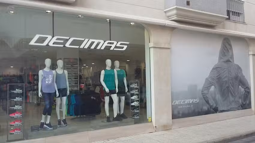 Tienda de deporte Altea D&eacute;cimas