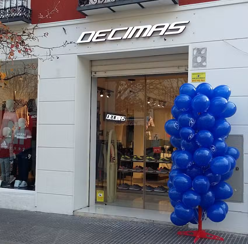 Tienda de deporte Aranjuez D&eacute;cimas
