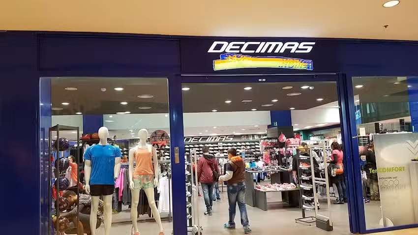 Tienda de deporte Barcelona D&eacute;cimas