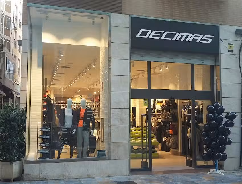 Tienda de deporte Cartagena D&eacute;cimas