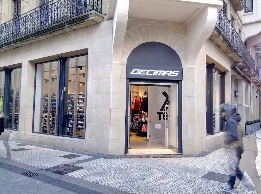 Tienda de deporte Donostia D&eacute;cimas
