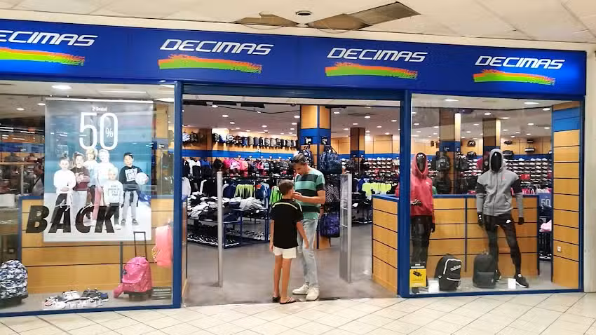 Tienda de deporte Linares D&eacute;cimas