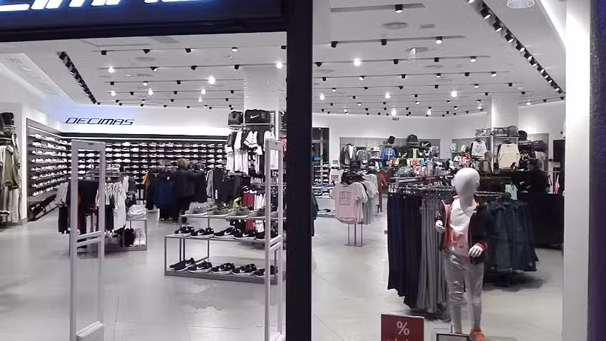 Tienda de deporte Lorca D&eacute;cimas