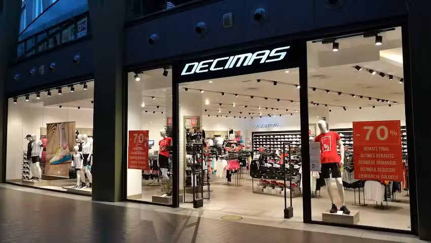 Tienda de deporte Los Peregrinos D&eacute;cimas