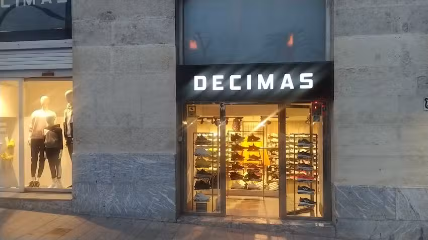 Tienda de deporte Murcia D&eacute;cimas