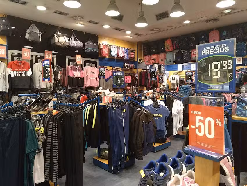 Tienda de deporte Oviedo D&eacute;cimas