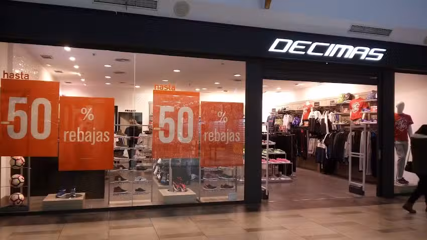 Tienda de deporte Parla D&eacute;cimas