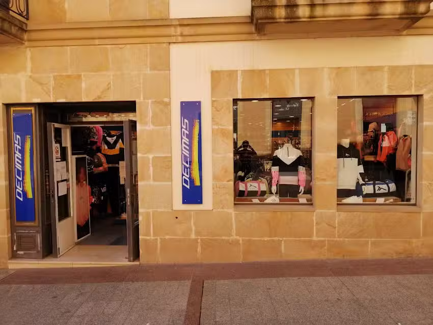 Tienda de deporte Soria D&eacute;cimas