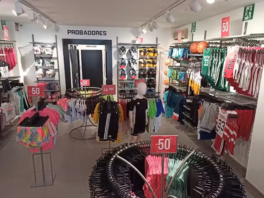 Tienda de deporte Villena D&eacute;cimas