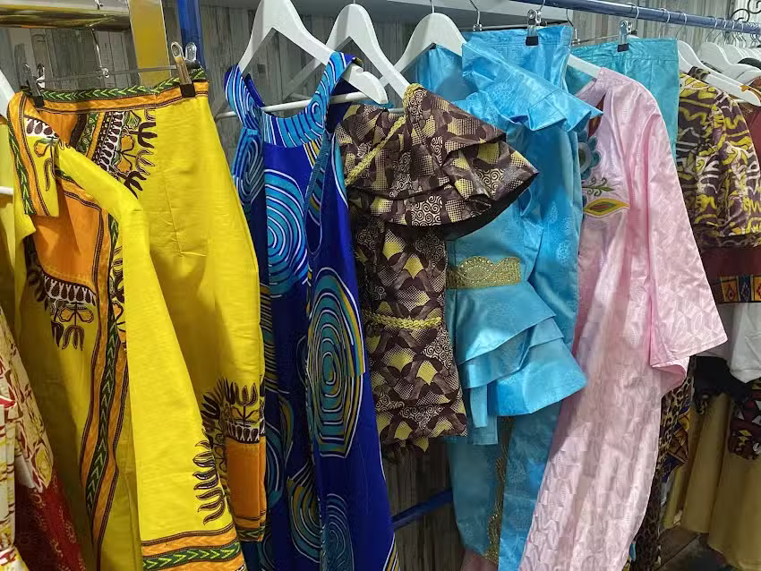 tienda de ropa africana lamp fall costura