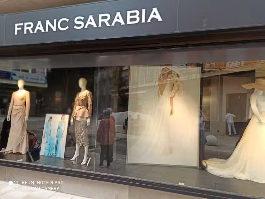 Tienda de vestidos de novia y vestidos de fiesta en Ciudad Real FRANC SARABIA
