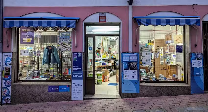 Tienda y Loter&iacute;as El Bailar&iacute;n Alegre (El Franc&eacute;s)