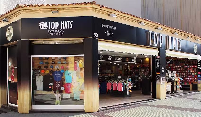 Top Hats &ndash; Gorras y bordados