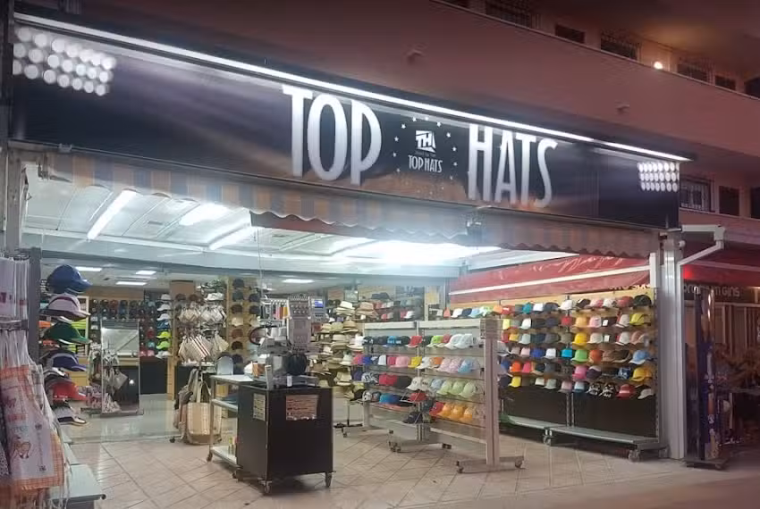 Top Hats- Gorras y bordados