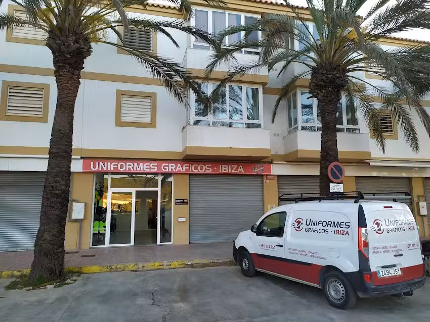 Uniformes gr&aacute;ficos Ibiza