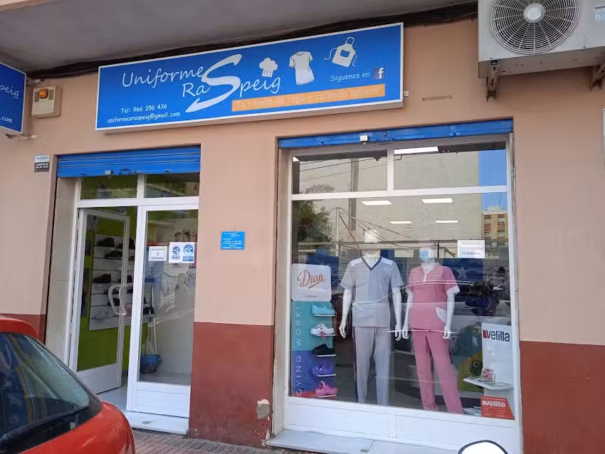 UNIFORMES RASPEIG &zwj; Ropa de Trabajo en Alicante y San Vicente Serigrafia/Vinilo/DTF/Bordados