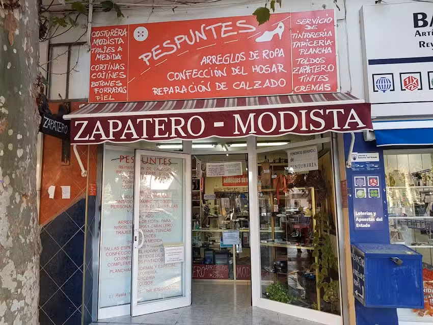Zapatero malaga. Reparaci&oacute;n de calzado y ropa. Pespuntes M&aacute;laga